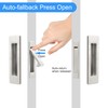 Dontay Sliding Pocket Door Handles, 304 Stainless Steel Non Locking