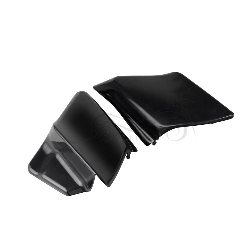 Unbranded Unpainted Black Stretched Side Cover Panel For Harley Road