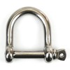 DAUMLINK® Aisi 316 Stainless Steel Wide D-Shackles for Connecting Chains