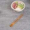 Restaurantware 10 Inch All-In-One Chopsticks With Fork 100 Multi-Functional Chopstick