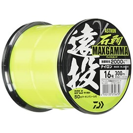 DAIWA Nylon Line Astron Shiba Toss MAX Gamma 300 No. 20 Flash Yellow
