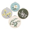 ¡ Kit De Arranque De Bordado Mano Floral De Puntada