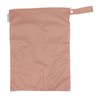 2pcs Hanging Diaper Bag Waterproof Double Pockets Zipper Closure Baby