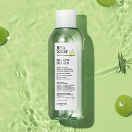 Skinfood [Skinfood] Shine Muscat BHA Toner 200ml + Gift Pads (2 sheets) * 3 / [스킨푸드] 샤인머스캣 바하 토너 200ml +증정 패드 2매입*3