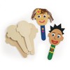 Craft Stick Faces - Set of 20