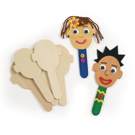 Craft Stick Faces - Set of 20