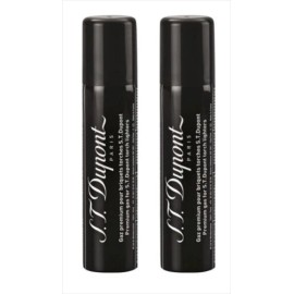 2 S.T. Dupont Black Butane Gas For Use With Minijet, Maxijet, Slim 7, 430, New