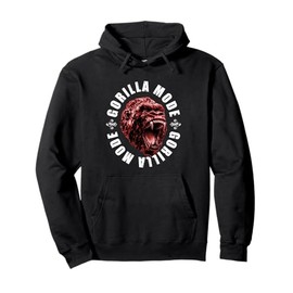 Gorilla Mode Workout Zitat | Gym Motivation Beast Training Pullover Hoodie