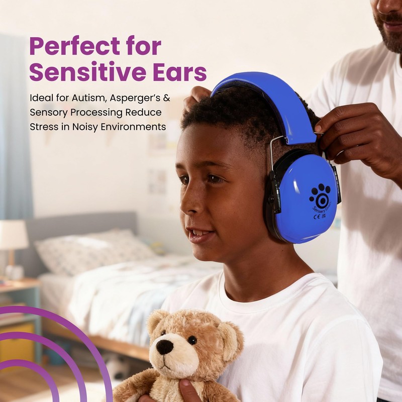 Sensory Direct Ear Defenders - Light Blue | Noise Cancelling