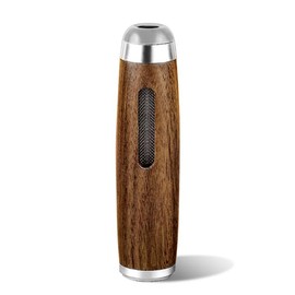 Car Portable Ashtray – Good Car Accessories for Lazy People – Made of Peach Wood, Durable, Convenient, Easy to Use, Single Pack - Color: Ash-001