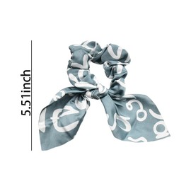 Bow Hair Scrunchies for Women's Hair Accessories for Teens Fashion Ribbon Bowknot Hair Scrunchies for Teen Girls Hair Ties for Thick Fine Hair Bow Rubber Bands for Kids Ponytail Holders No Damage 3Pcs