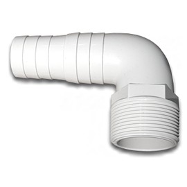 Pool Hose Fitting 90° Angle Hose Nozzle Diameter 32/38 mm x 1 ½ Inch Pump Connection