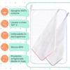 EMMEBi Hand Towels for Nursery and School for Embroidery with