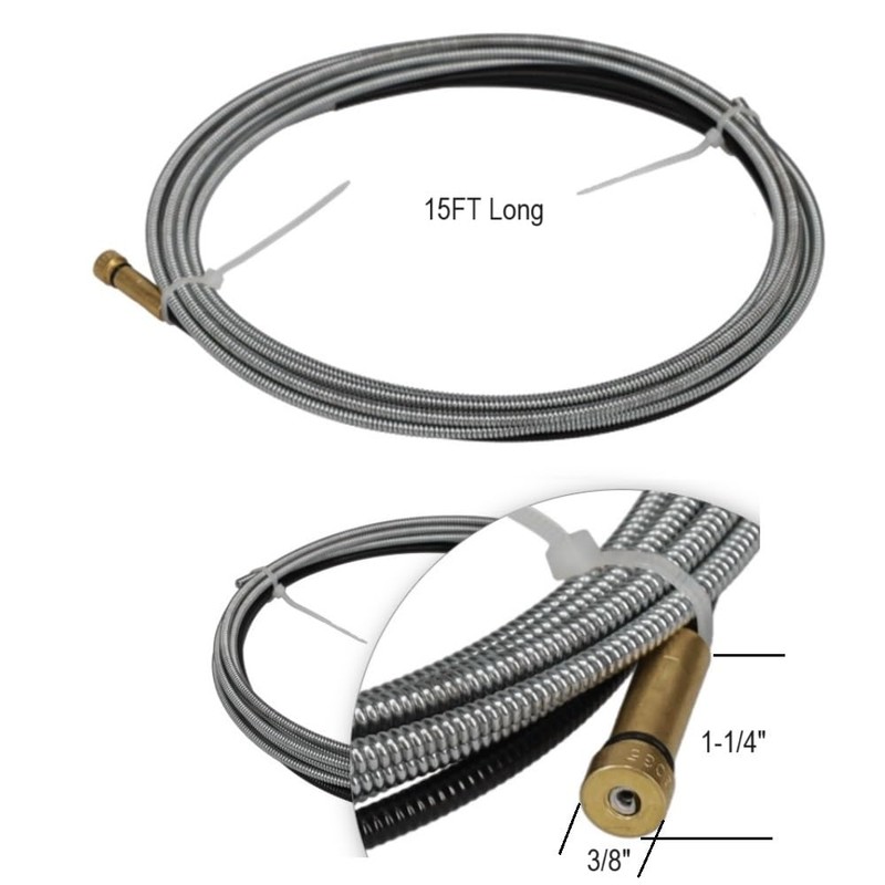 STARTECHWELD 42-3035-15 MIG Welding Liner Conduit .030"-.035" for Tweco 2