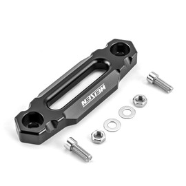 WeiSen ATV 4 7/8" Aluminum Winch Fairlead fit 2000-3500 LBs, Synthetic Rope Hawse Fairlead 124MM for ATV Winches