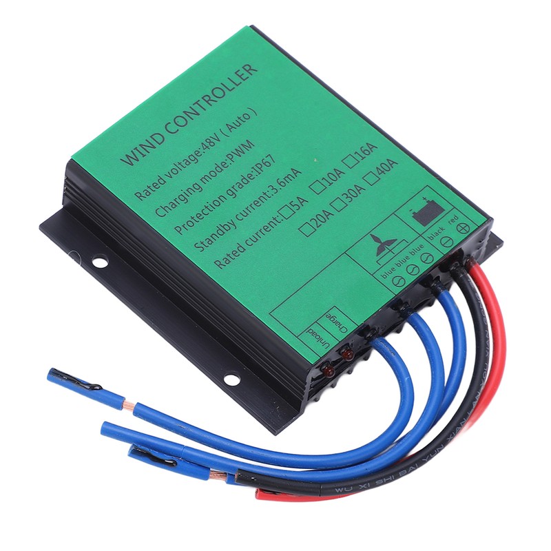 Wind Turbine Generator Controller 1000W Efficient PWM Charging IP67 LED