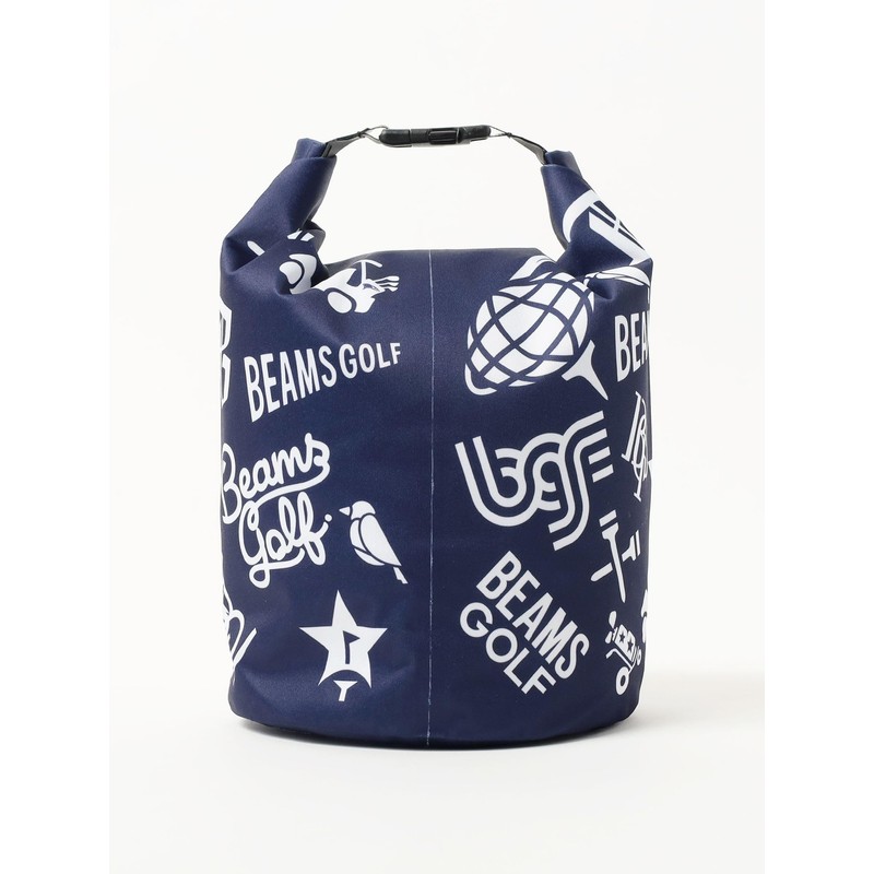 Beams Golf S/S TEE Multi Logo Ice Bag Navy Free