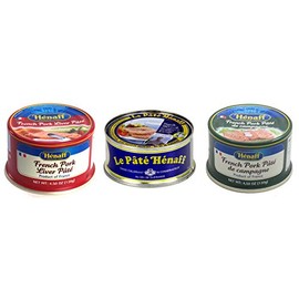 From France Henaff Mix Pates and Rillette 3 Types of Different Tastes