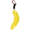 Banana Saver On The Go Case with Carabiner,Yellow