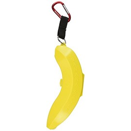 Banana Saver On The Go Case with Carabiner,Yellow