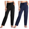 Envlon Women's Sweatpants Wide Leg Lounge Pants High Waisted Comfortable