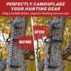 Camo Silencing Tape, 2 Rolls Camouflage Self Adhesive Tape Silencing