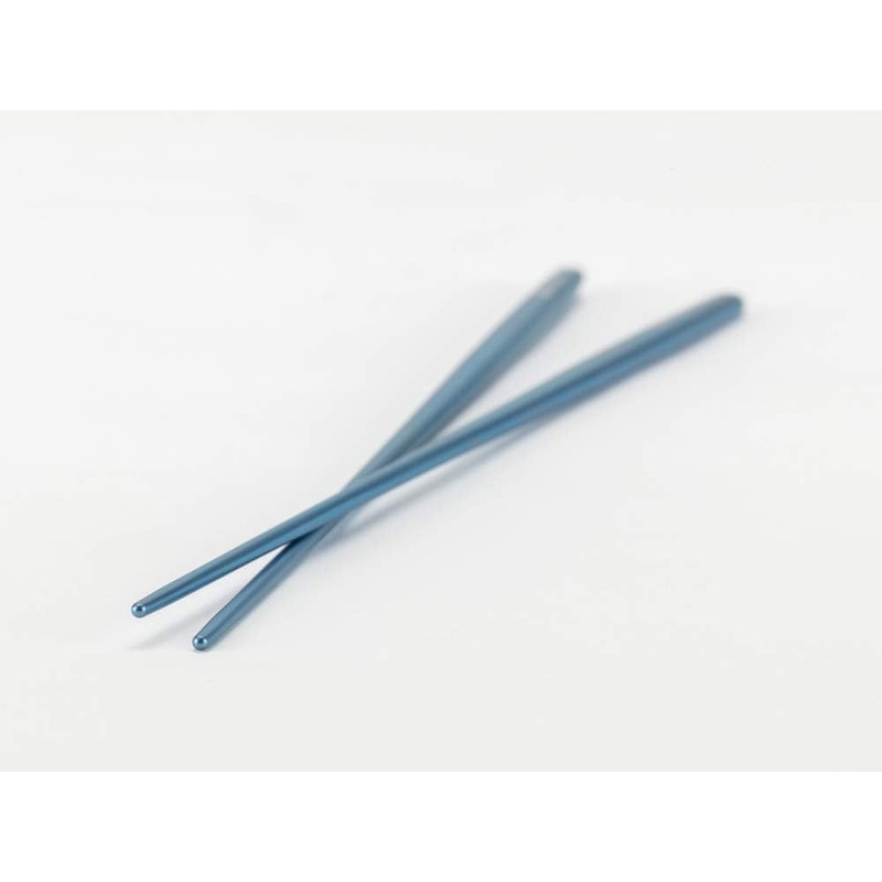 Snow Peak SCT-115-BL Titanium Tapered Chopsticks Blue with Novelty