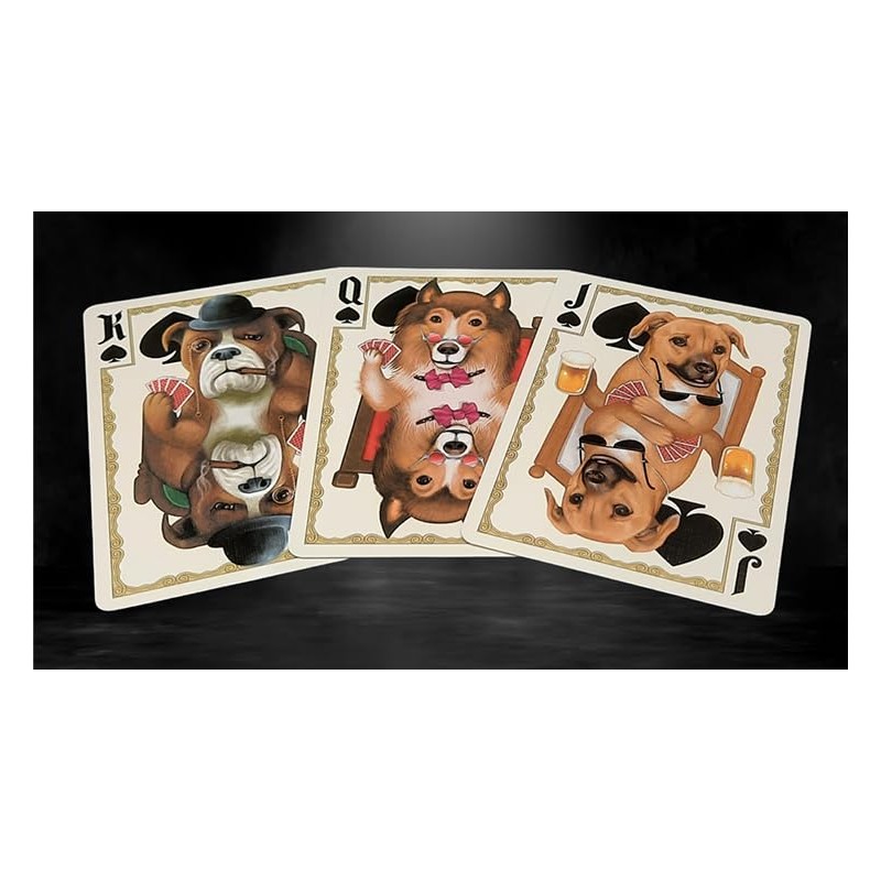 MJM Magic Poker Dogs V2 Playing Cards