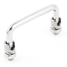 Uxcell a14112600ux0879 93 mm Length Toolbox Cabinet Stainless Steel Foldable Handle