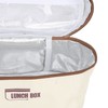 Insulated Lunch Container 304 Stainless Steel Leakproof Portable Round Thermal
