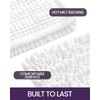 DEXI Bathroom Rug 16x24, Super Soft Thick Chenille Absorbent Bath