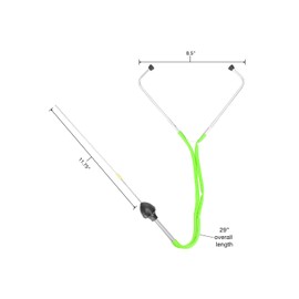 OEMTOOLS 25210 Mechanic's Stethoscope, Diagnose Engine Noise, Universal Fit, Automotive Diagnostic Tool for Mechanics and DIY Enthusiasts, High Sensitivity, Shockproof Construction