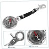 SUPVOX Wear-Resistant Pocket Compass Mini Compass Keychain Vintage Design for