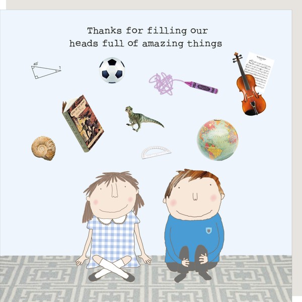 Rosie Made A Thing Thanks Amazing Things Card Humour Greeting
