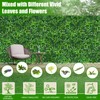 Artificial Grass Wall Panels, 20"x20" 6pcs Hedge Grass Backdrop, UV-Anti