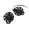 Aswalling 1Pair FDC10H12S9-C 2060 Super 2070 GTX1660 Ti Cooling Fan