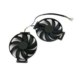 Aswalling 1Pair FDC10H12S9-C 2060 Super 2070 GTX1660 Ti Cooling Fan for GTX 1660 1660Ti Dual OC RTX2060 Graphics Card