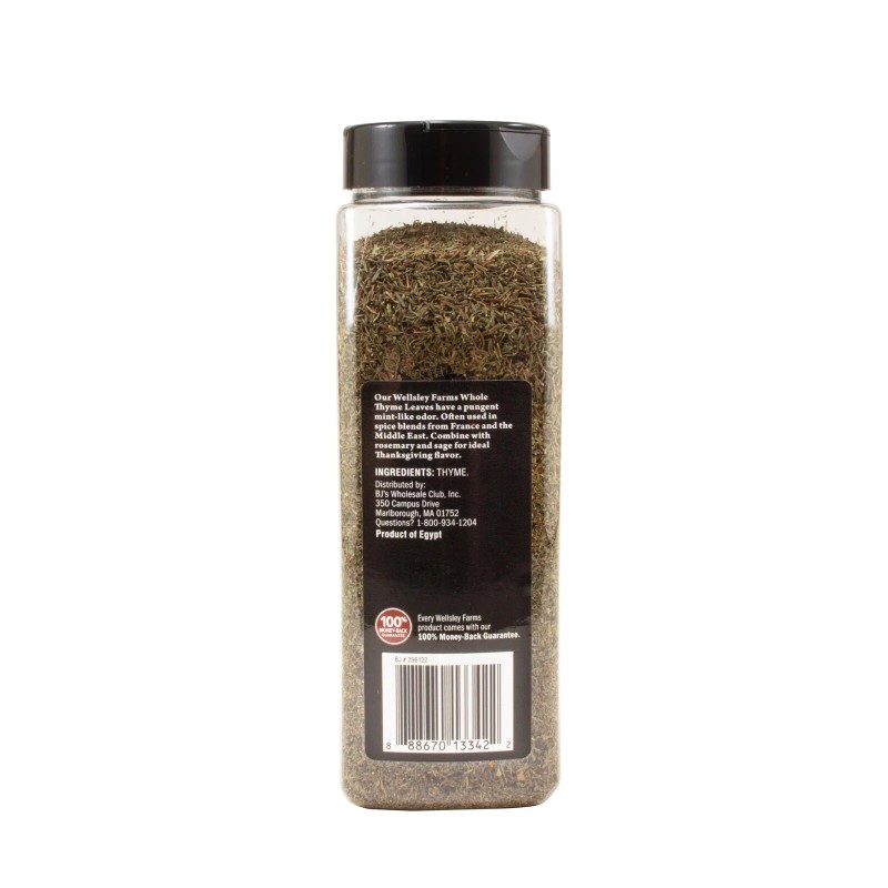 Wellsley Farms Thyme Leaves, 6.4 oz. (Not For California)