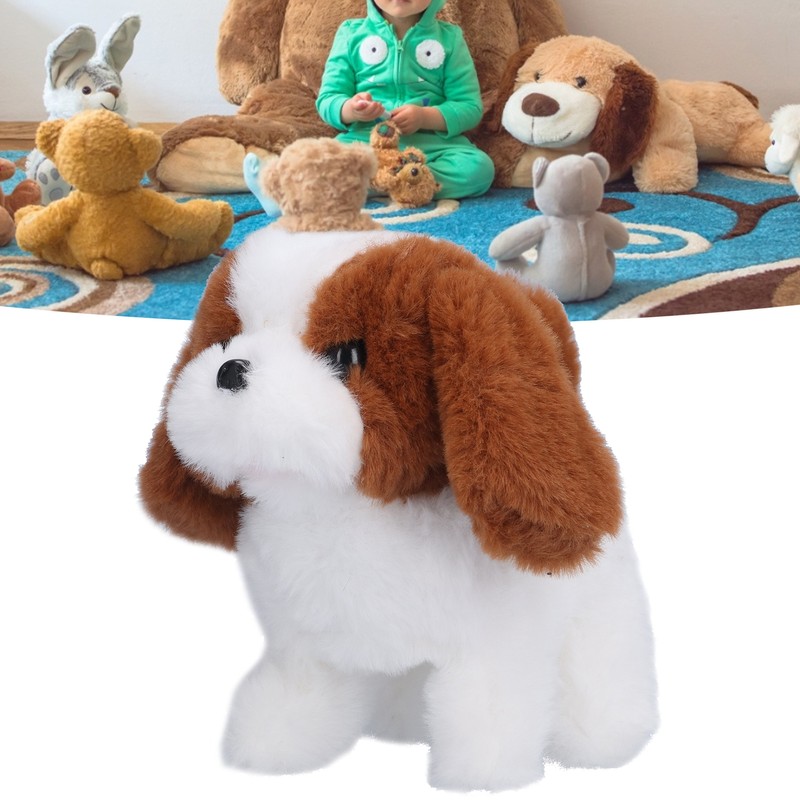 Electronic Interactive Pet Dog Soft Plush Puppy Dog Simulation Walking