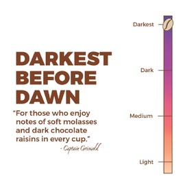 New England Coffee Darkest Before Dawn Dark Roast Ground Coffee, 10oz Bag (Pack of 1)