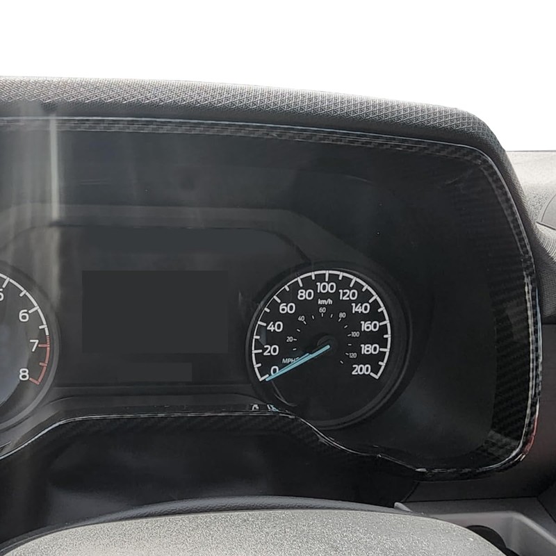 Keptrim ABS Carbon Fiber Dashboard Center Console Dash Board Trim