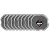 Qiilu 10Pcs 115mm Tire Patches Car Natural Rubber Tire Tyre