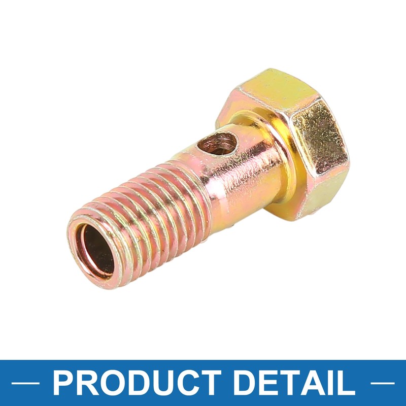 A ABSOPRO Banjo Bolt Brake Adapter with M8 Washers M8x1.0mm