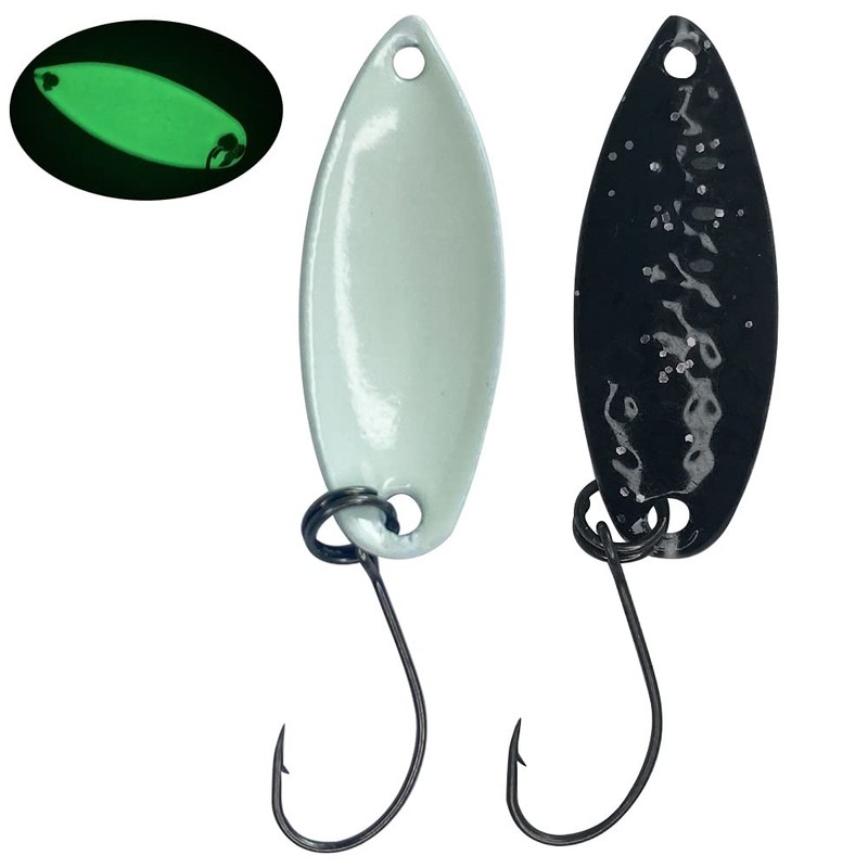 Njord Kalastus Glow Spoon Set, Luminous and UV Active Trout