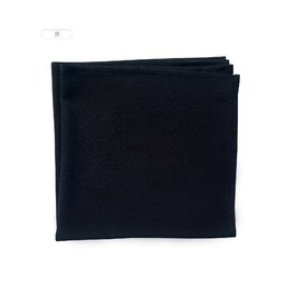 Crepe Furoshiki Bento Furoshiki, 19.7 inches (50 cm), Crepe, Small Furoshiki, Bento Box, Bento Wrapping, Furoshiki for Bento Boxes, Lunch Cloth, 19.7 inches (50 cm), Plain (Black)