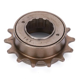 Dilwe 14 Teeth Freewheel Sprocket, Freewheel Freewheel, Single Speed Freewheel Flywheel, Bicycle Accessories for Mountain Road Bicycle, Folding Bike, MTB Bicycles & Accessories