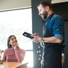 Presentador de Cheques para Restaurantes Soporte para Cheques de Invitados
