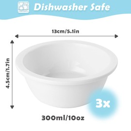 TAMOWA Katzennapf, Katzennapf 3er Set, Futterstation Futternäpfe für Katzen und Hunde, Futterschüssel Katze, Wasser Fütterung Schüssel, Katzennapf Keramik Spülmaschinenfest