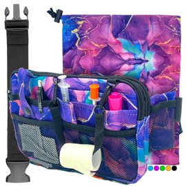 French KOKO Medical Nurse Fanny Pack with Travel Bag and Extension Strap Nursing Supplies Nurses Nursing Fanny Packs Women Organizer Pouch Tool Belt ICU Nicu Vet Tech Waist Bag Work Pink Nurse Life