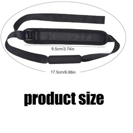 WEZCHUGHAOL Resistance Band Hamstring Curl Strap, Home Fitness Exercise Band, Adjustable Hamstring Roll Strap Assisted Sports Equipment for Leg Strength, Workout Resistance